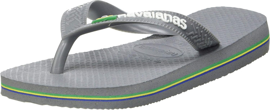 Havaianas - Brasil Logo, ikonische, bequeme und langlebige Badelatschen mit Brasilien- Flagge und ru