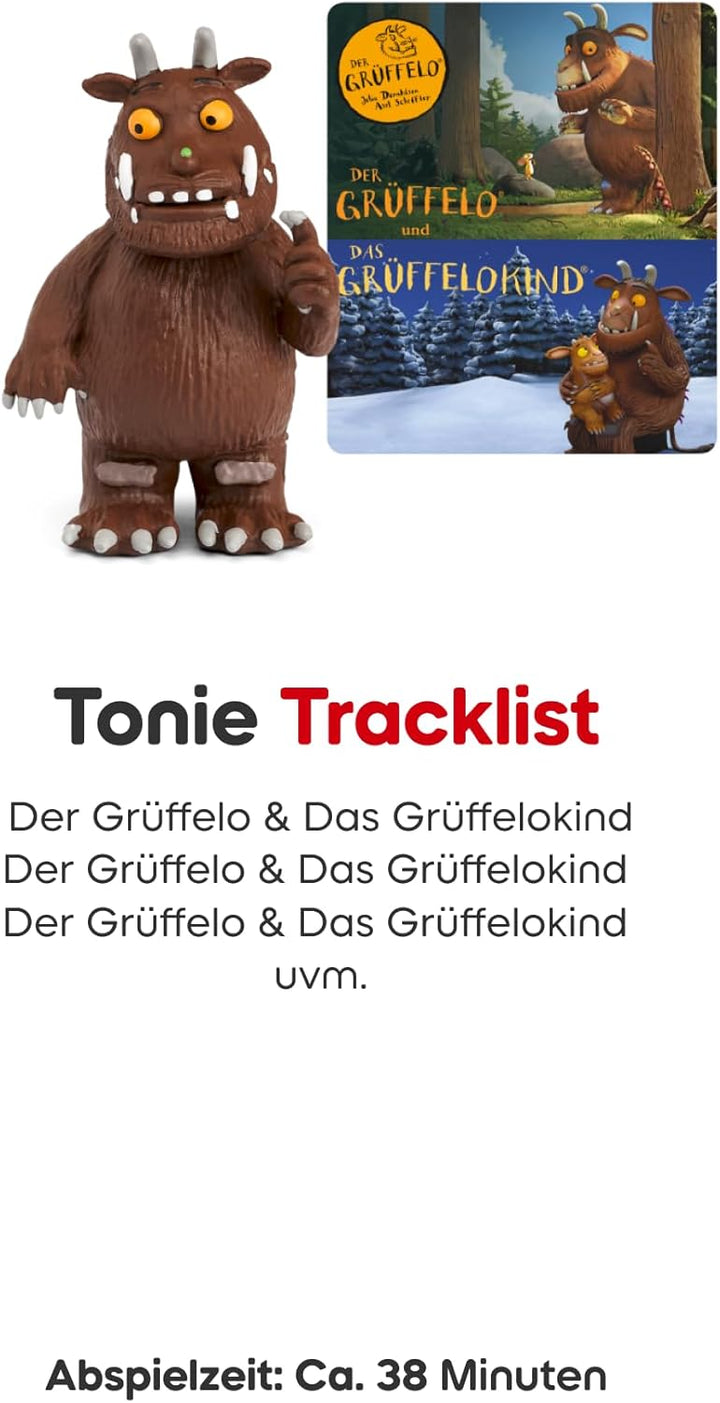 tonies Hörfigur für Toniebox, Der Grüffelo & Das Grüffelokind (Neuauflage 2026), 2 Hörspiel-Klassike