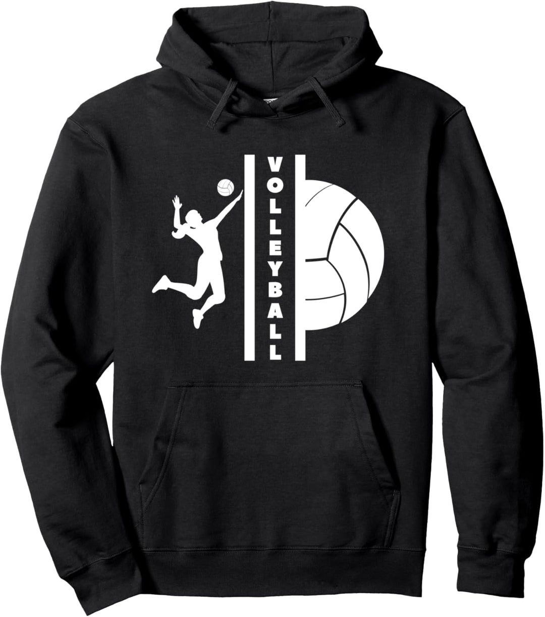 Volleyballball für Frauen Spielen Pullover Hoodie