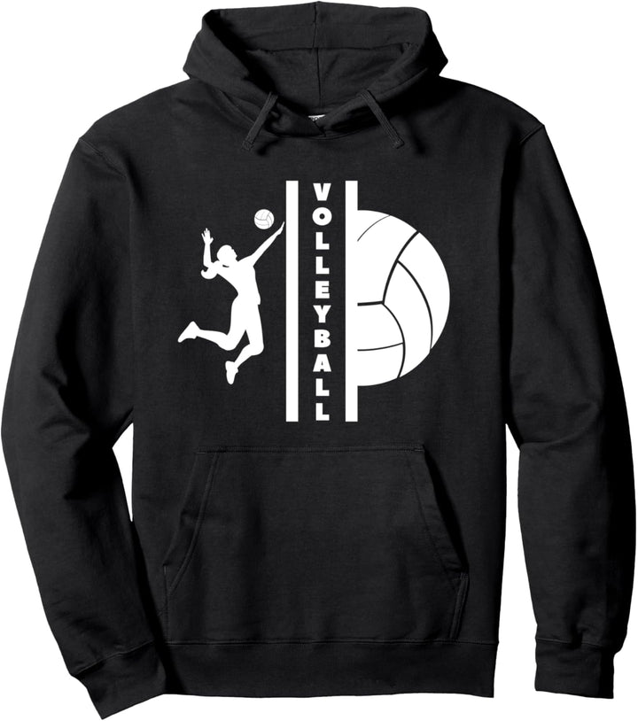Volleyballball für Frauen Spielen Pullover Hoodie