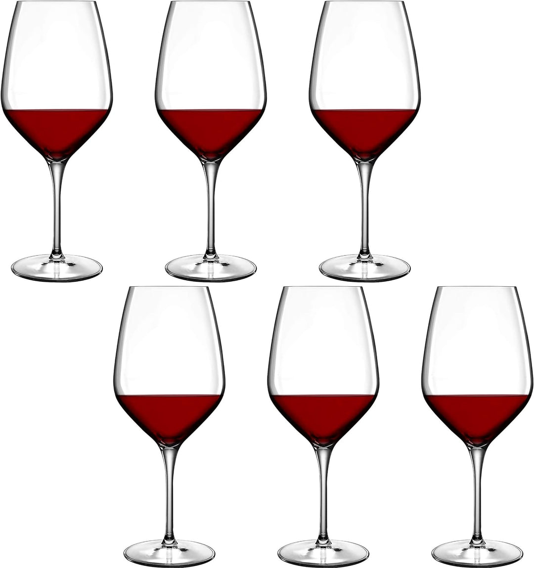 Bormioli Luigi Atelier Set Kelchei für Cabernet, Schallglas, Transparent, 70 cl, 6 Stück
