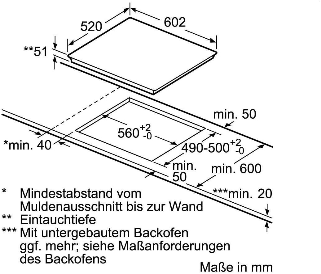Siemens EH675FFC1E iQ300 Kochfeld Elektro/Glaskeramik / 60,2 cm/Timer mit Ausschaltfunktion