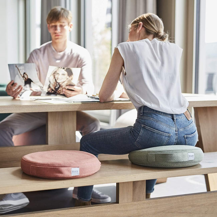 VLUV Balancekissen-Set, ergonomische, aktive Sitzgelegenheit, in vielen Farben und verschiedenen Sto