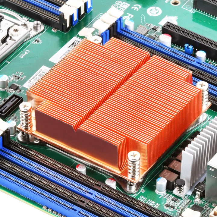 SilverStone SST-XE01-2011 - Xenon CPU Kühler passiv, Kupferlamellen und Kupferbasis, 26mm Höhe, Inte