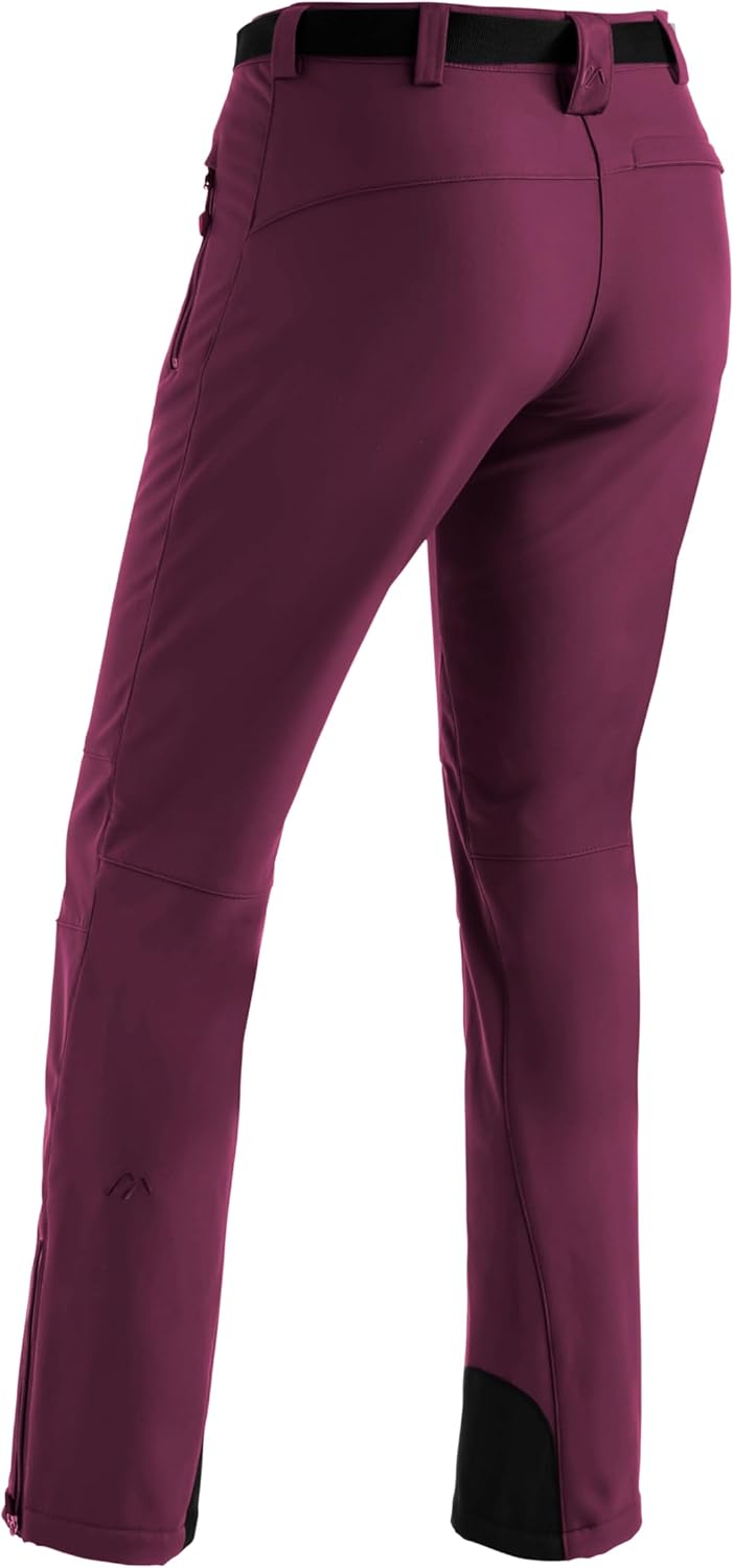 Maier Sports Damen Softshellhose Tech Pants W, funktionale Outdoorhose, atmungsaktive Wanderhose, Tr