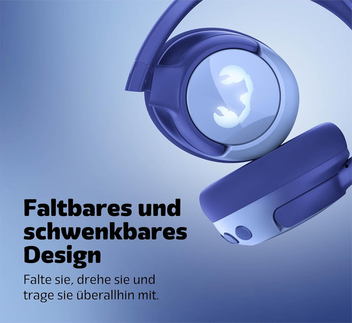 Fresh 'n Rebel Clam Junior, Bluetooth-Kopfhörer für Kinder mit aktiver Geräuschunterdrückung, sicher