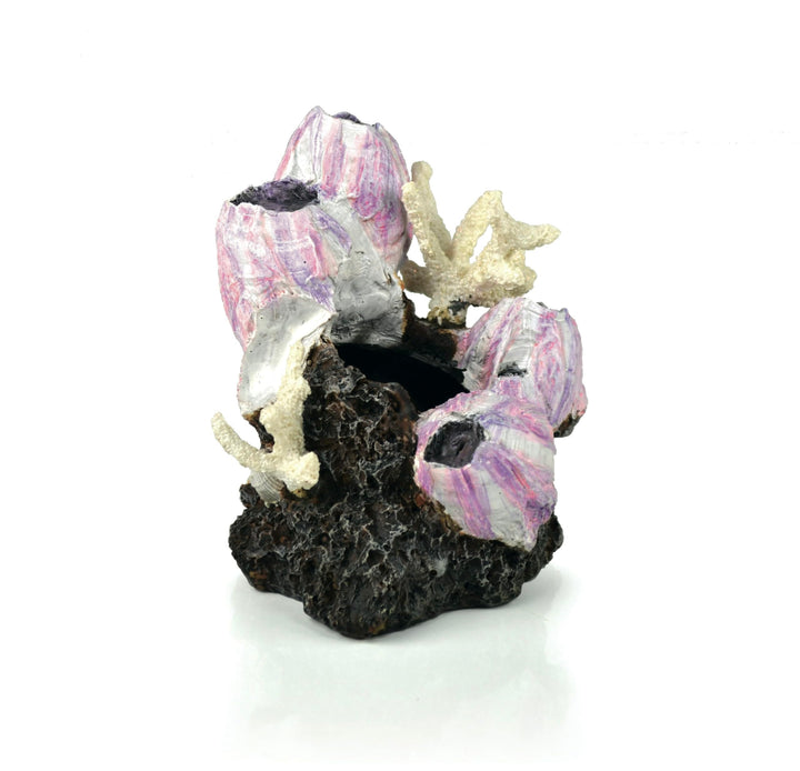 biOrb 46145 Seepflanzen Ornament S pink - stilvolle Aquariumdekoration mit Korallen und Gestein in l