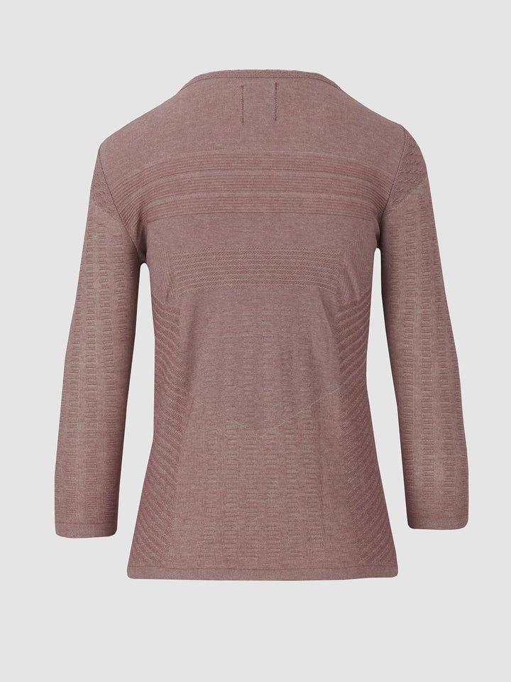 UYN Damen to-be Ow Three Quarter Langarmshirt S Chocolate, S Chocolate