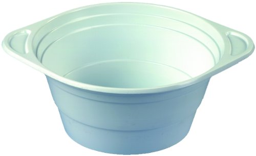 1000 Suppenterrinen, PP rund 750 ml Ø 15,6 cm · 6,5 cm weiss mit