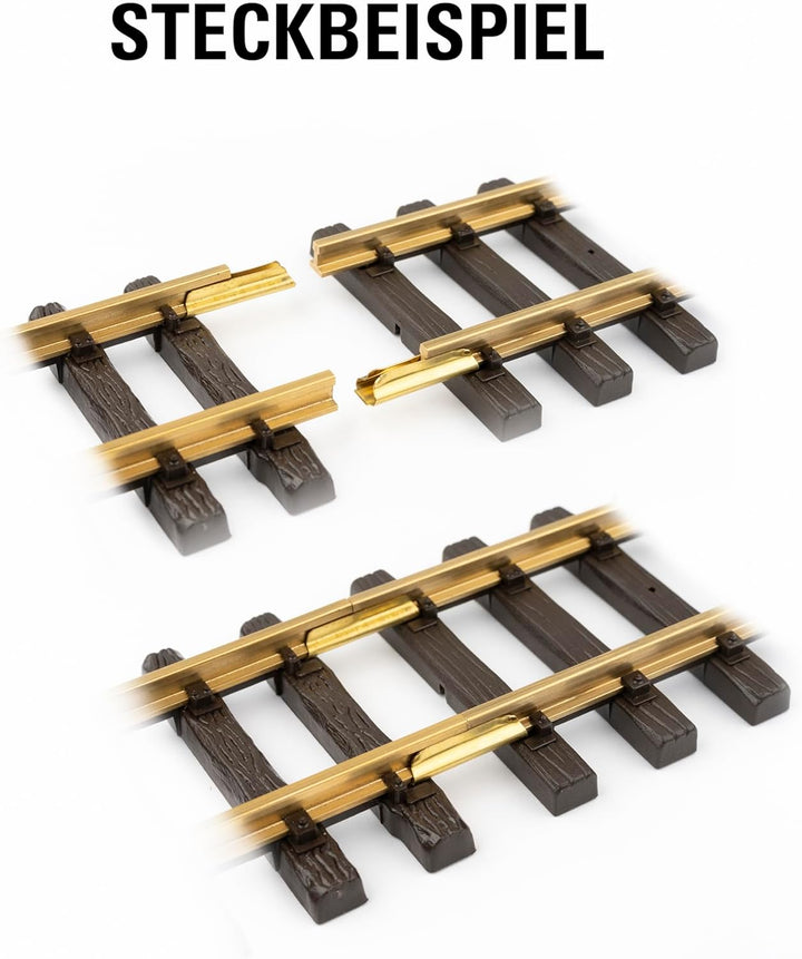 LGB 12100 - Handweiche links, Radius 1 30°, Gartenbahn, Spur G