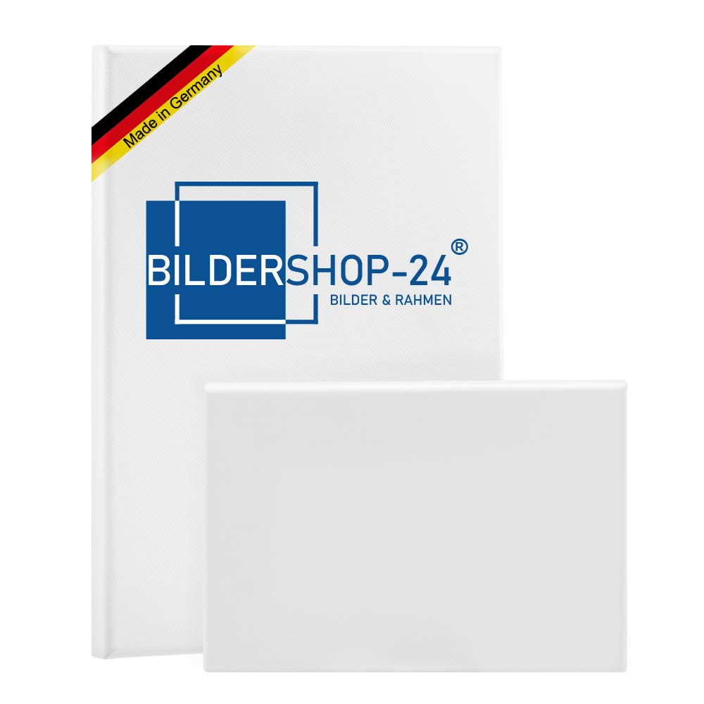 Bildershop-24 Bespannter Keilrahmen Leinwand (unbedruckt), 100x150cm, 260g/m² (100% PES), 18mm 100 X