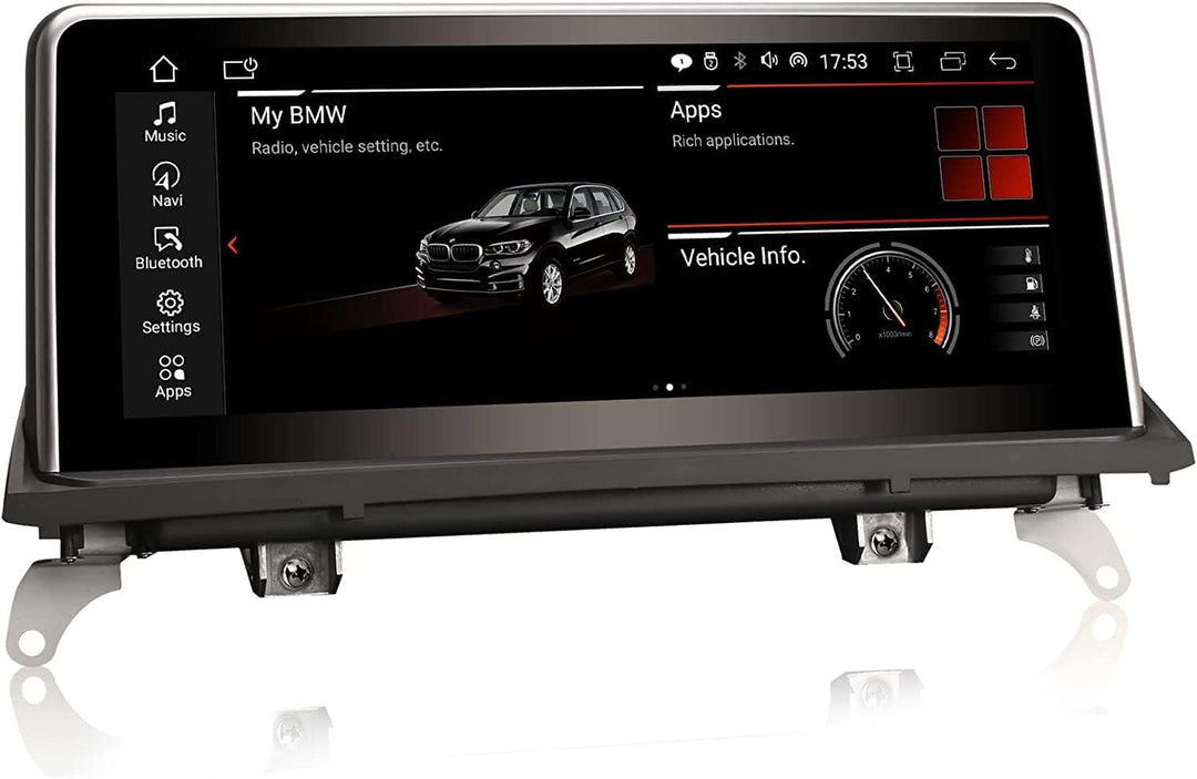 Erisin 10.25" 8-Kern 4GB RAM+64GB ROM Android 12 Autoradio GPS Navi für BMW X5 E70 X6 E71 CCC System