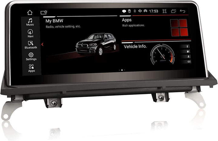 Erisin 10.25" 8-Kern 4GB RAM+64GB ROM Android 12 Autoradio GPS Navi für BMW X5 E70 X6 E71 CCC System