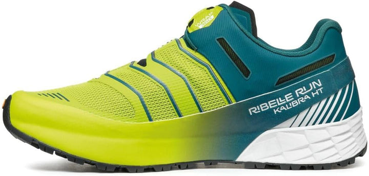 Scarpa Herren Ribelle Run Kalibra HT Schuhe Trailrunningschuhe 40 EU Lime Green Deep Lagoon, 40 EU L