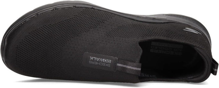 Skechers Herren Go Walk 6 Sneaker 40 EU Black Textile, 40 EU Black Textile