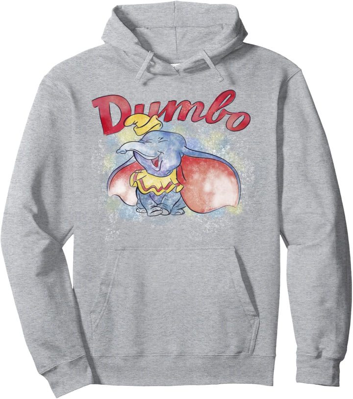 Disney Dumbo Watercolor Portrait Pullover Hoodie