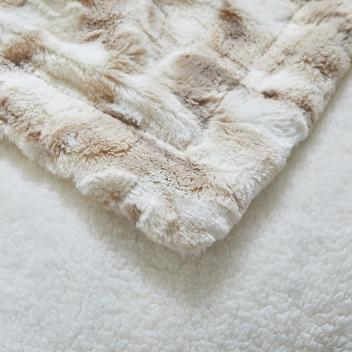 Wajade Kunstfelldecke – Sherpa Schafdecke – Comfort Luxuriöse Flauschige Kuscheldecke – weiche Decke