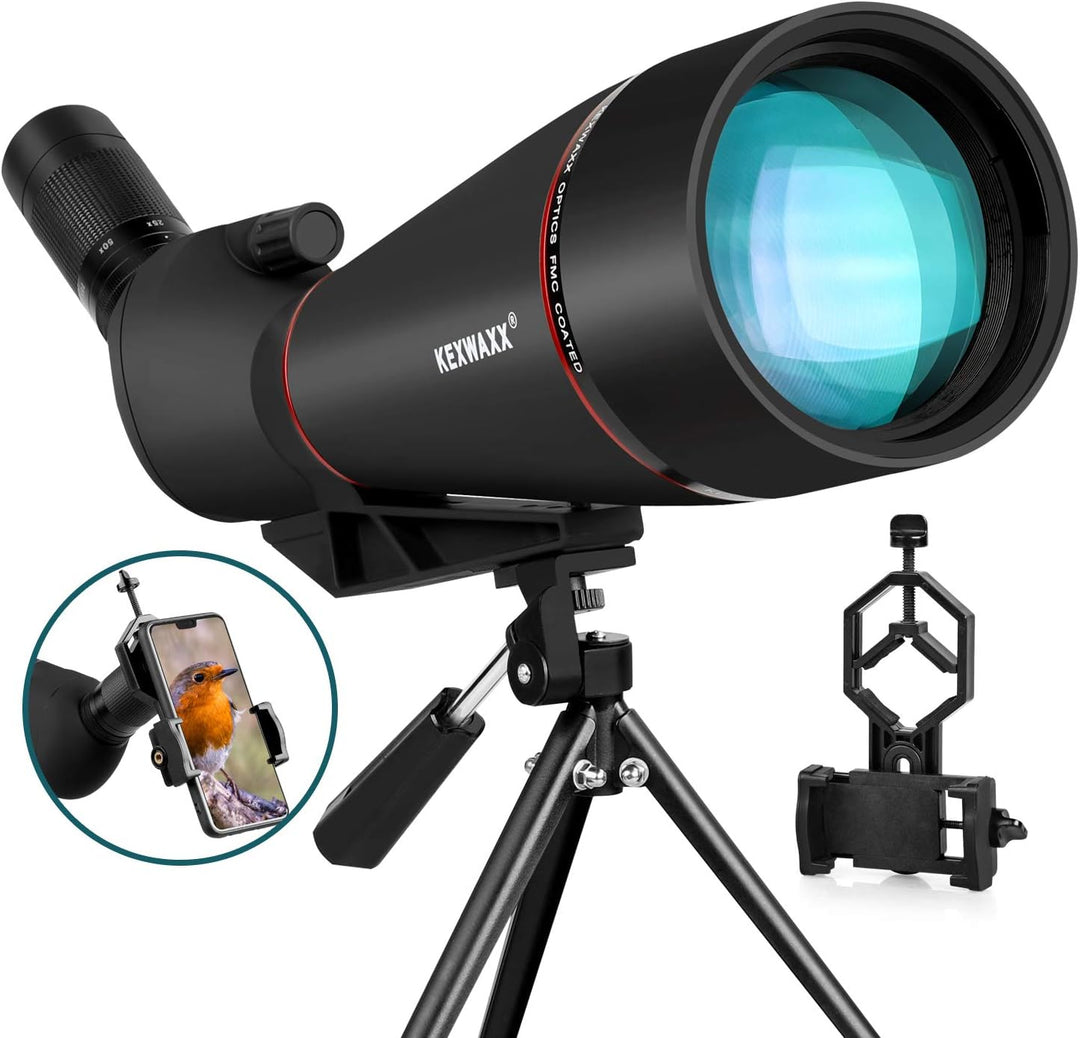 Spektive 25-75X 100MM für Sportschützen Jagd Vogelbeobachtung IPX7 Wasserdicht FMC BAK4 Prisma mit S