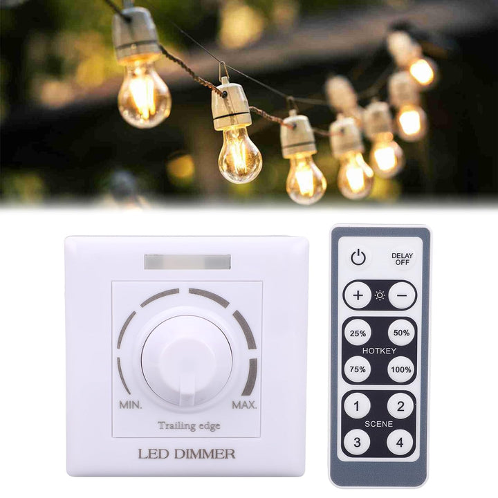 LED-Dimmer, 220 V, 200 W, mit Infrarot-Fernbedienung, LED-Dimmer, Universal-Schalter, Dimmer