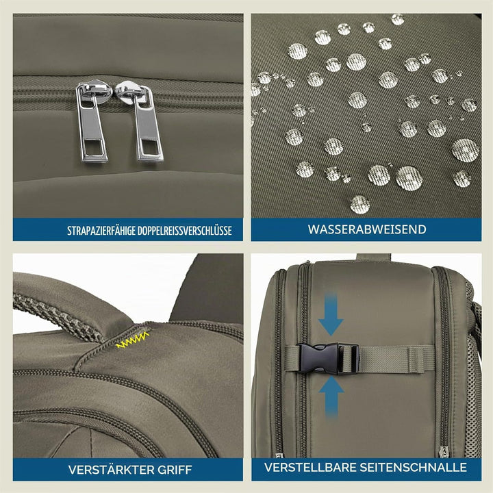 Lossga Für Ryanair Handgepäck 40x20x25 Handgepäck Rucksack Reiserucksack Flugzeug Rucksack 40x20x27