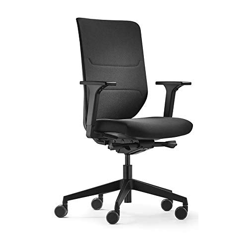 TREND OFFICE Trendoffice to-sync pro, ergonomischer Bürostuhl, mit Armlehnen, modernes Design, Homeo