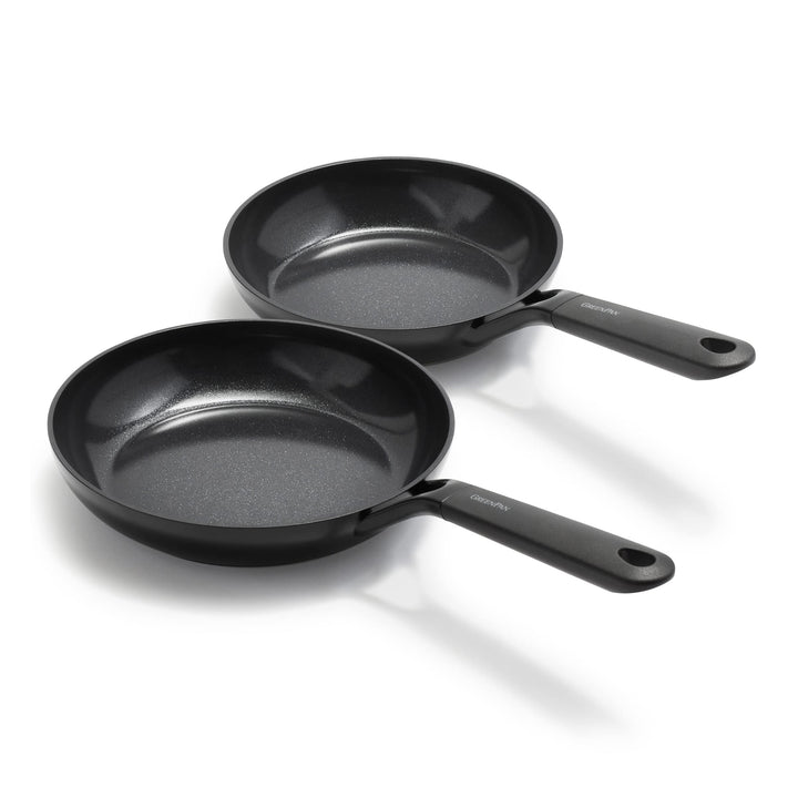 GreenPan SmartShape Gesundes Keramik-Antihaft-Pfannenset 20 cm und 28 cm mit Pfannenschutz, PFAS-fre