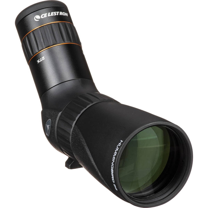 Celestron 52310 Hummingbird Mikro-Spektiv, 9- bis 27-fache Vergrösserung, BaK-4 Prismenglas, Schwarz