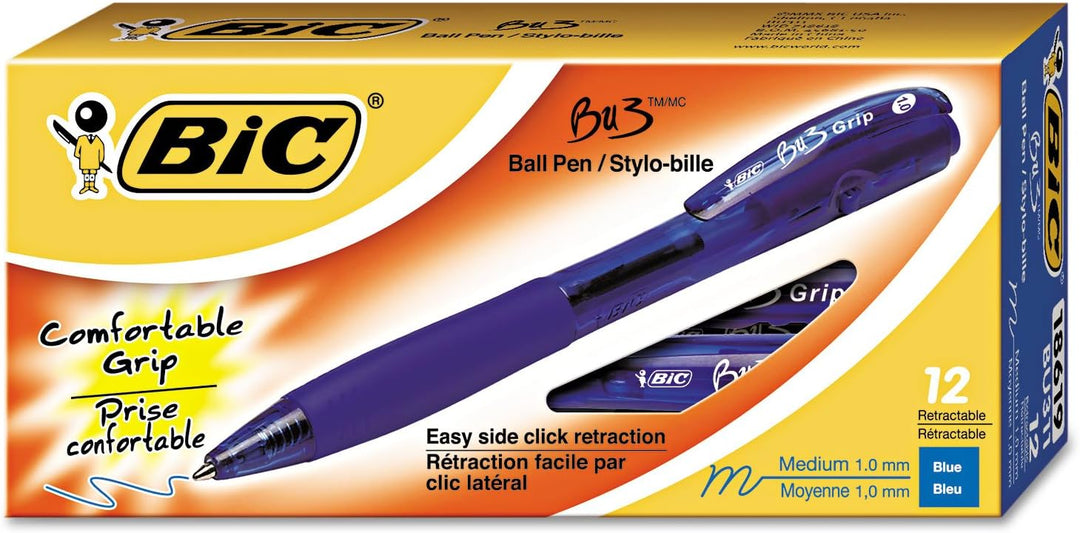 BIC Druckkugelschreiber (BU311BE), Blau