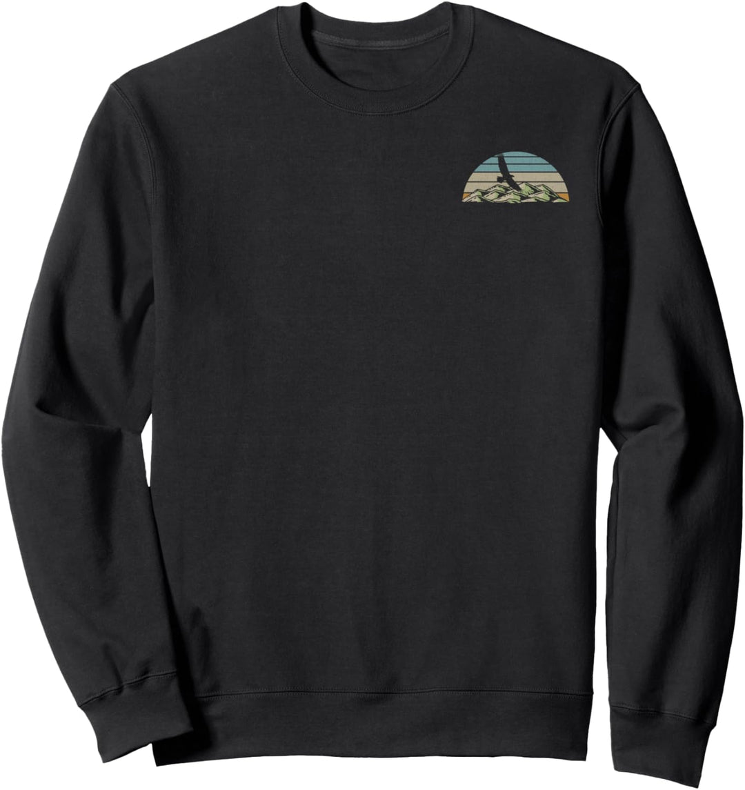 Trendy Outdoor Life Sunset Camp Life Front & Back Sweatshirt
