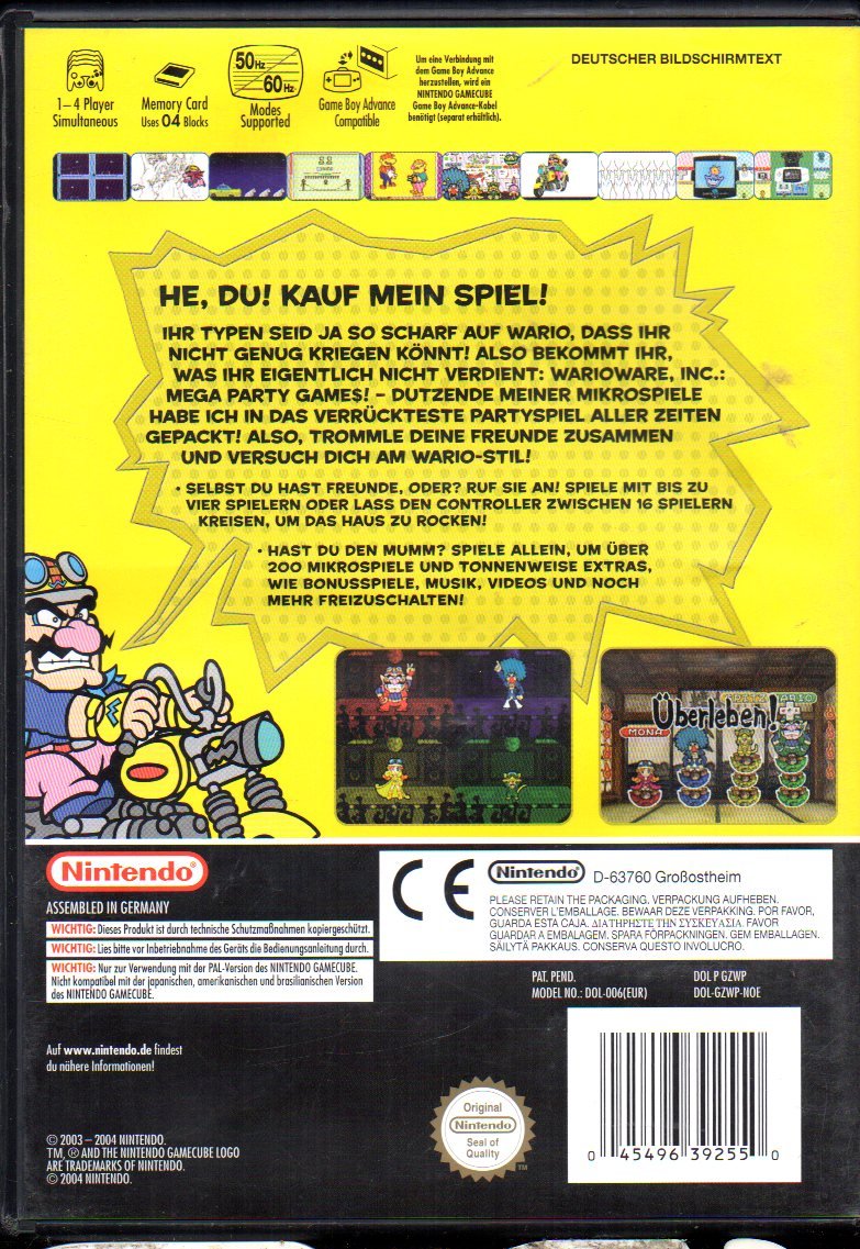 Wario Ware, Inc. - Mega Party Games