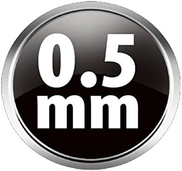 Pentel C505 Druckbleistiftminen, 0,5 mm, Güteklasse 4B, 12 Röhren, 12 Minen pro Tube, 4B