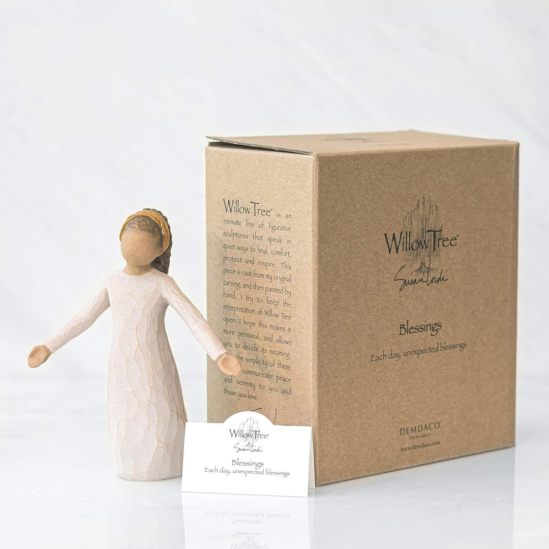 Willow Tree Enesco 26186 Figur Segenswünsche, Natur One Size, One Size