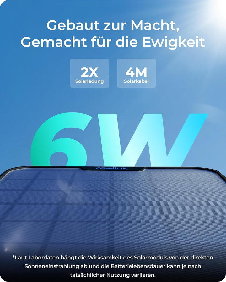 Reolink 4K 4G LTE Überwachungskamera Aussen mit SIM Karte Ohne WLAN, 355°&140° PTZ Solar Kamera Outd