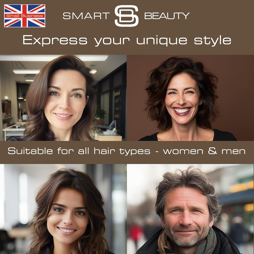 Dunkles Espressobraunes permanentes Haarfärbemittel mit Anti-Haarbruch Plex Haarpflege, 100% Grauabd