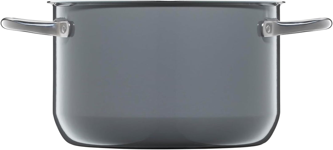 WMF Fusiontec Essential Kochtopf gross, 20 cm, Glasdeckel, Fleischtopf Induktion, 3,7l, High-Tech Ke