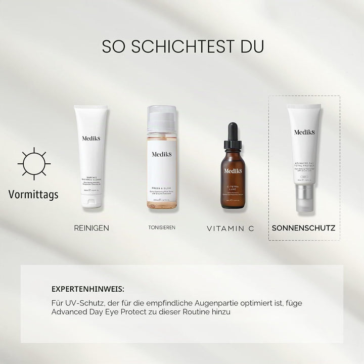 Medik8 Advanced Day Total Perfect Hidratante antienvejecimiento SPF 30 50 ml