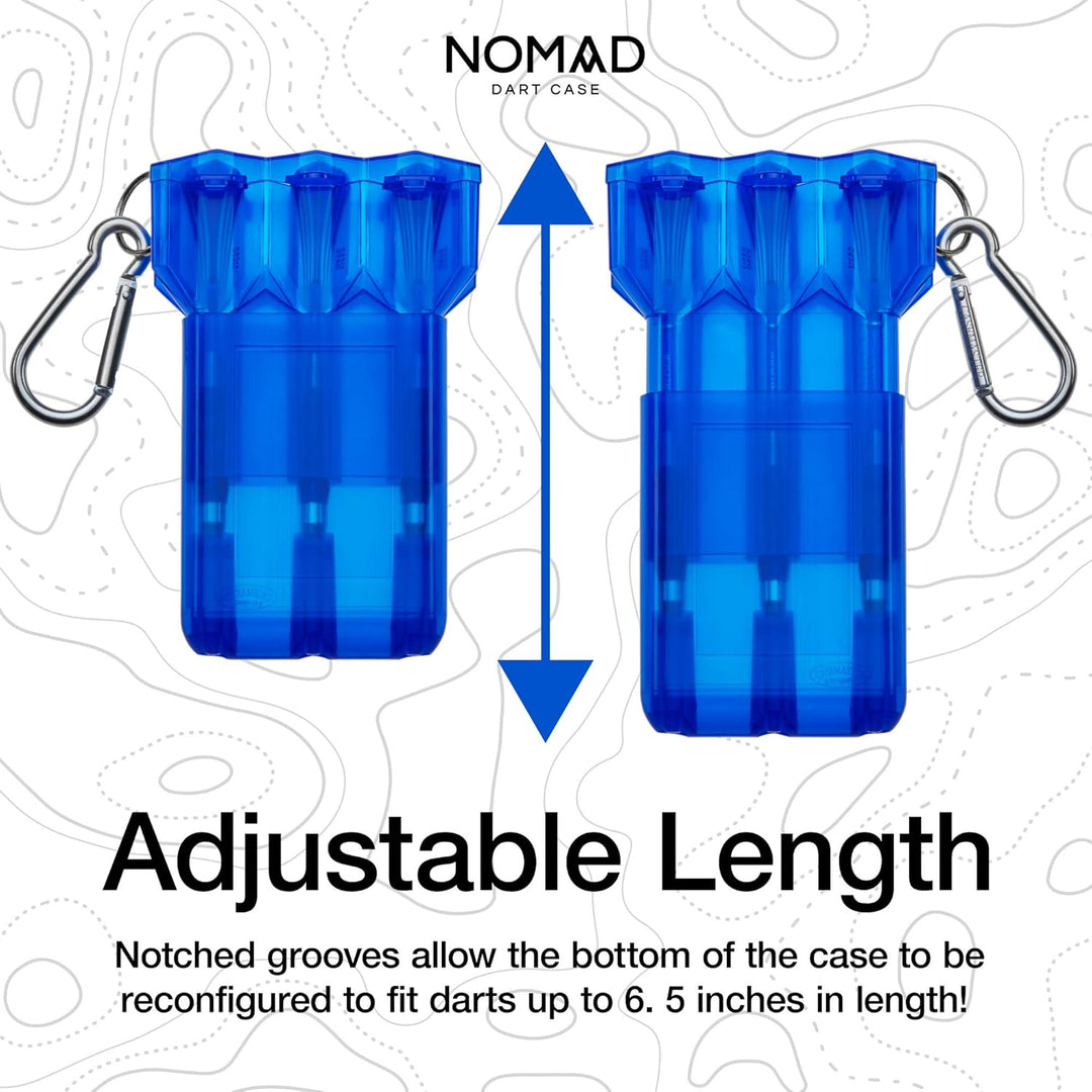 Casemaster Nomad Verstellbare Darttasche Blau, Blau