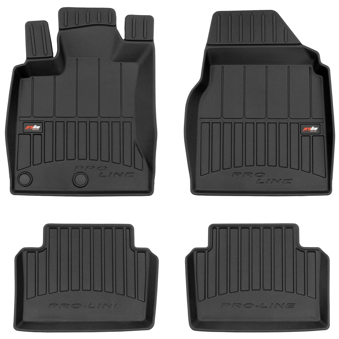 M MOTOS Gummimatten Auto Fussmatte passt für Nissan Qashqai I 2006-2013 Verbessern Sie Ihren Reiseko