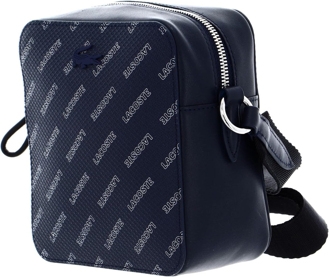 Lacoste Chantaco Seasonal Square Crossover Bag Eclipse Blanc Noir