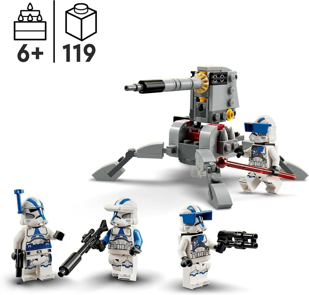 LEGO Star Wars Clone Trooper & Battle Droid Battle Pack & Star Wars 501st Clone Troopers Battle Pack