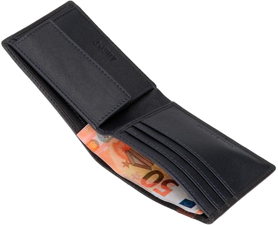 joumma Bags,s.l. Adept MAX Vertical Wallet with Einfache Geldbörse Blau, Einfache Geldbörse Blau