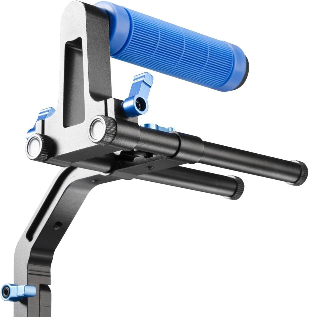 Walimex Pro 20018 Professional Video Set inkl. Video Rig Director III, Follow Fokus Quickstop Schärf