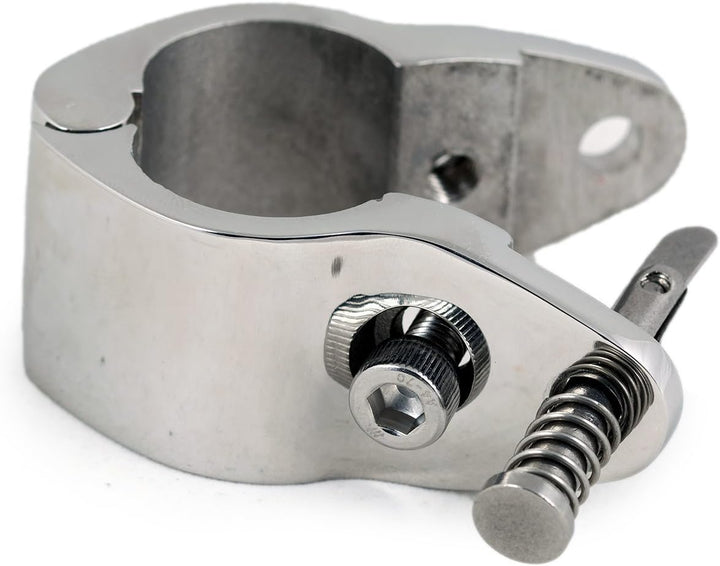 Gelenk Scharnier Rohrschelle klappbar für 22 mm Rohre Gabel Bimini Persenning Sonnenverdeck Bootsver