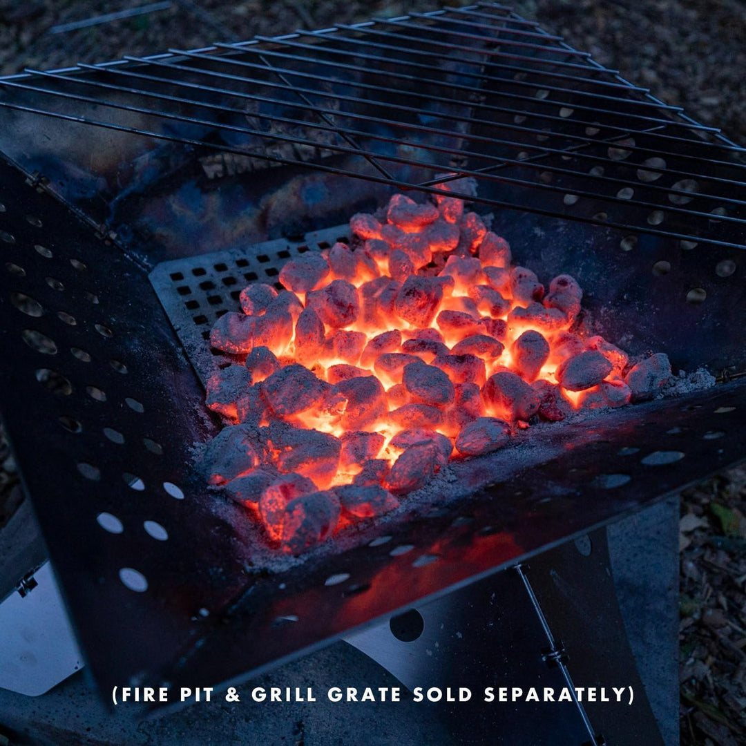 Winnerwell Flatfold Feuerstelle - XL | Portable Edelstahl Feuer Pan