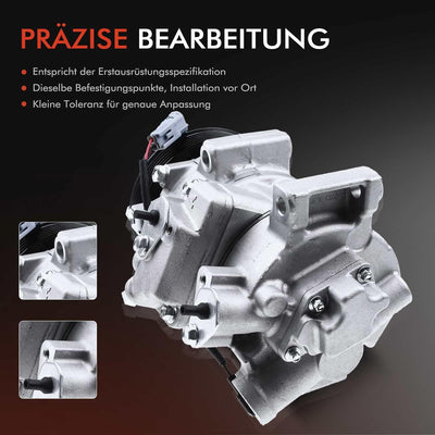 Frankberg Klimakompressor Klimaanlage Kompatibel mit RAV 4 III A3 2.0L Benzin 2008-2010 Replace# 883