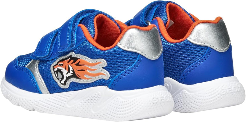 Geox Baby-Jungen B Sprintye Boy B Sneakers 21 EU Royal Orange, 21 EU Royal Orange