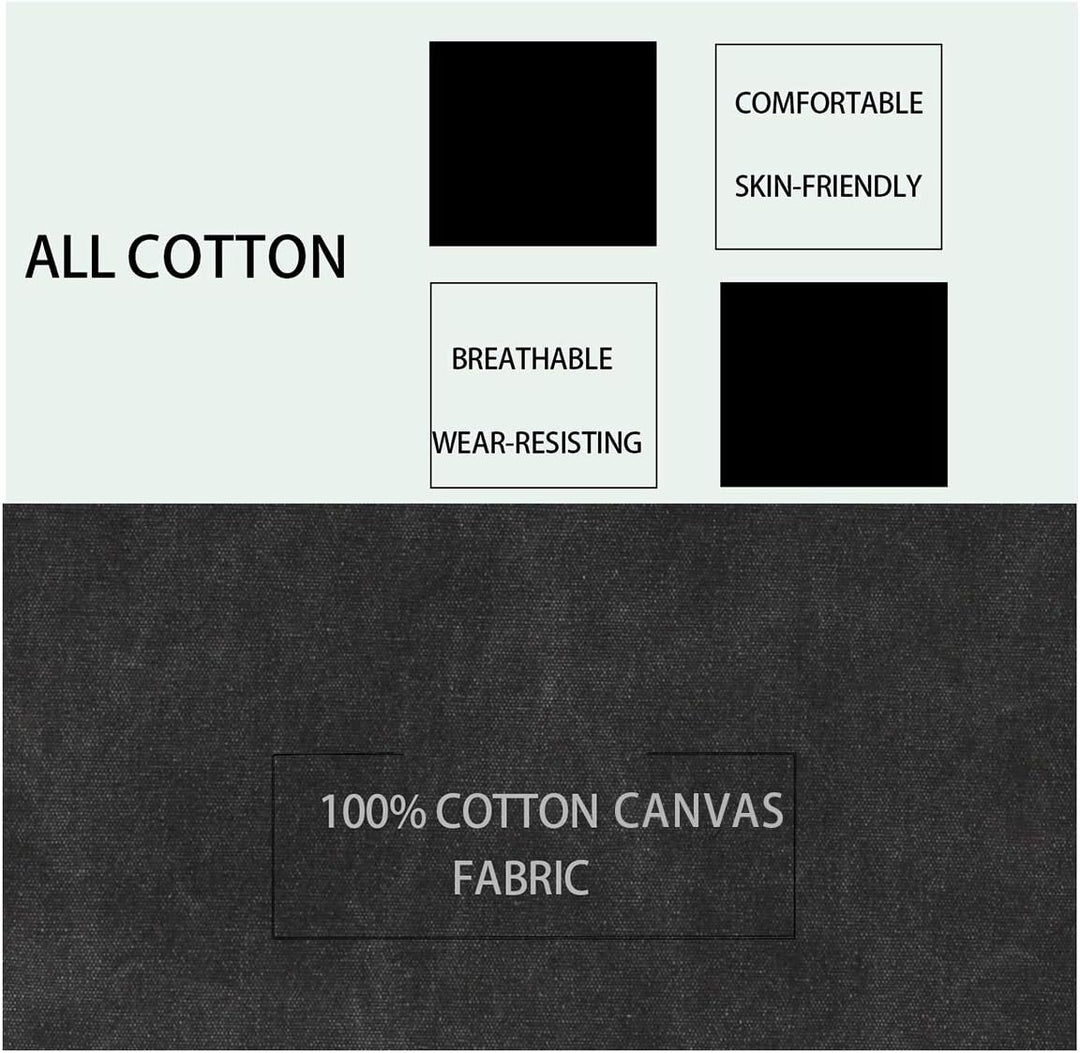 Tobyan Professionelle Kochschürze, Chefkoch, entworfen für Küche, BBQ, Grill, 473 ml, graue Baumwoll