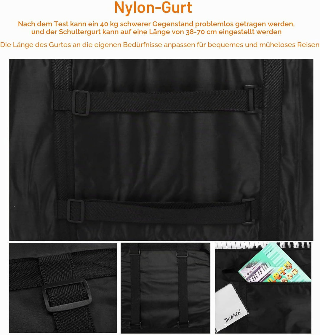 61 Key Keyboard Tasche,61 Tasten Tragbar Keyboard,TascheKeyboardtasche 61 Tasten,Tasten Tragbar Keyb