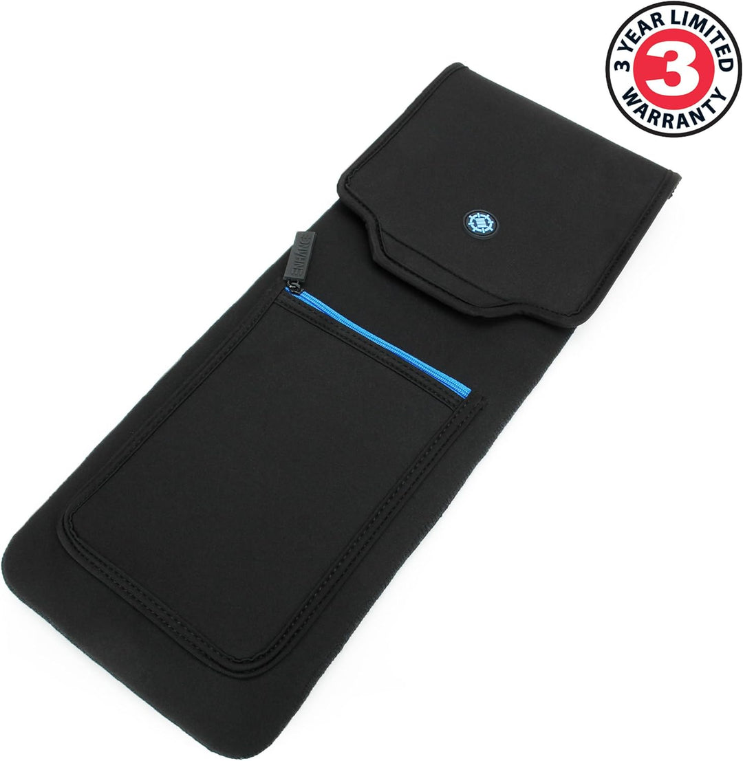 ENHANCE Schutzhülle aus Neopren für mechanische Gaming-Tastatur (bis zu 45 cm) mit Tasche auf der Vo