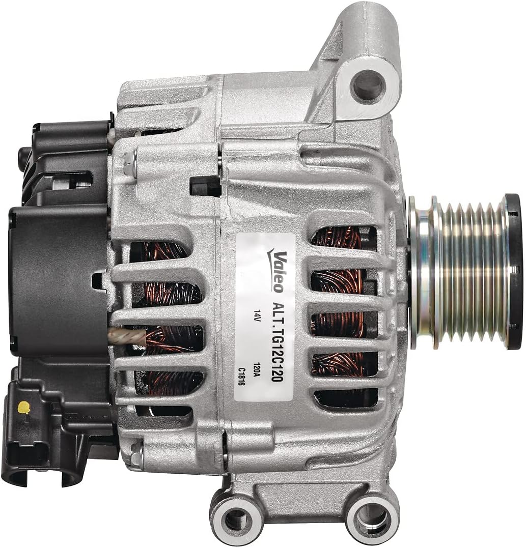 VALEO 439617 Generator Ladestrom des Generators: 120 Amp Rippen: 6 rippen Riemenscheibe Ø: 51 mm Spa